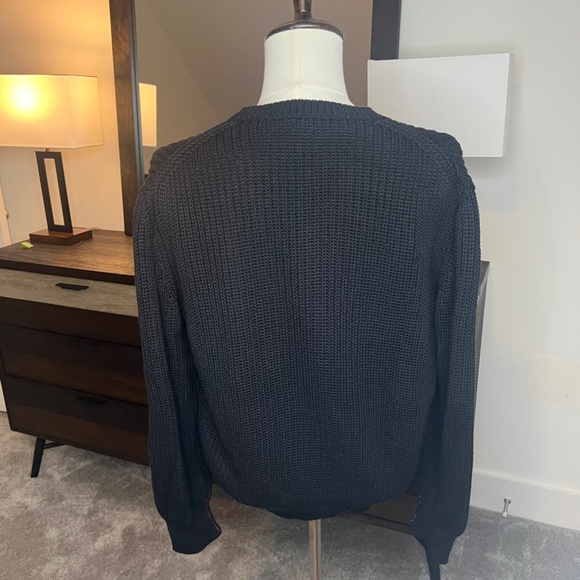 Alexander McQueen Men's Skull Sweater in Black.  - Picture 2 of 3